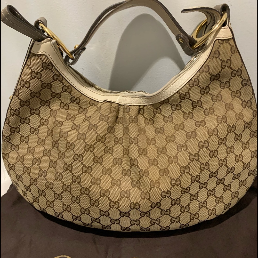Genuine Gucci interlocking hobo bag